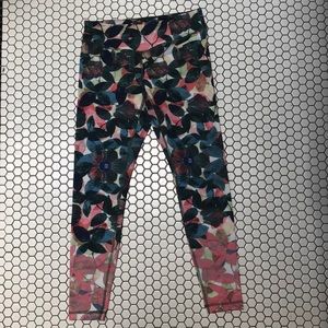 Pure and Good Floral Yoga Pant from Anthropologie